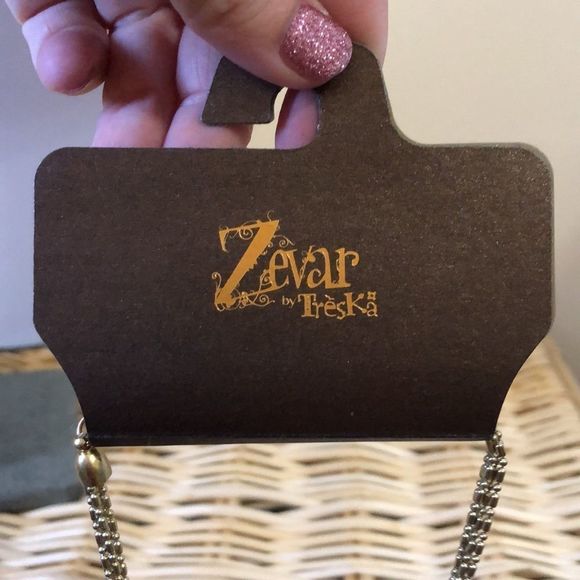 Zevar by Treska Statement Bead Pendant Necklace - Picture 3 of 3